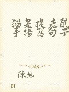 猫是捉老鼠的能手仿写句子