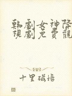 韩剧女神降临电视剧免费观看