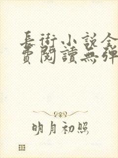 长街小说全文免费阅读无弹窗