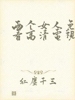 两个女人免费观看高清电视剧韩剧