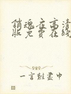 销魂夜高清完整版免费在线观看封面