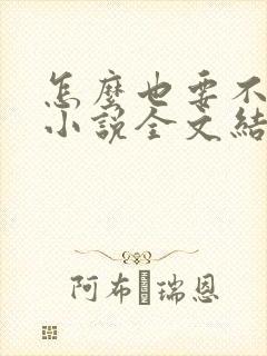 怎么也要不够她小说全文结局无弹窗笔趣哦