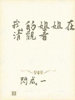 我的姐姐在线高清观看