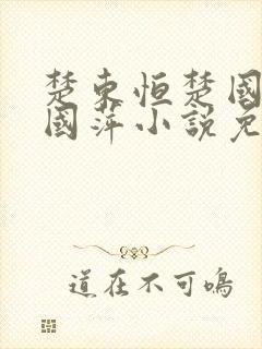 楚东恒楚国威楚国萍小说免费阅读有声小说