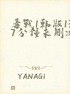 毒战1韩版137分钟未删减版封面