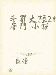 斗罗大陆2绝世唐门 小说