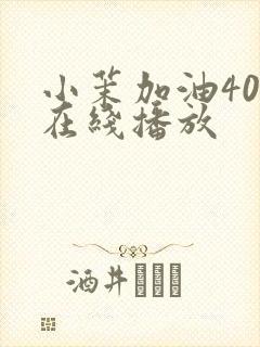 小茉加油40集在线播放