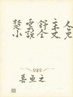 楚云舒主人公的小说全文免费阅读