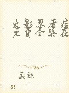 火影忍者疾风传免费全集在线观看封面