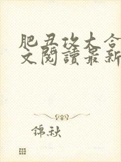 肥丑攻大合集全文阅读最新章节