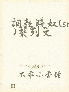 调教贱奴(sm )系列文