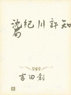 沈纪川许知夏结局