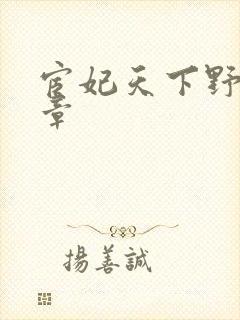 宦妃天下野泉篇章