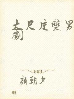 大尺度双男主日剧封面