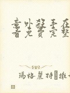 意外杀手在线观看免费完整版