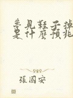 梦见鞋子掉水里是什么预兆