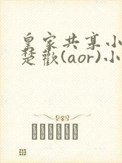 皇家共享小公主楚欢(aor)小说封面