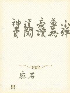 神道帝尊小说免费阅读无弹窗