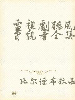 电视剧听风者免费观看全集高清