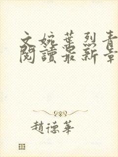 文婉叶烈青免费阅读最新章节封面