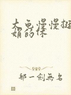 大龟慢慢挺进张娟的休