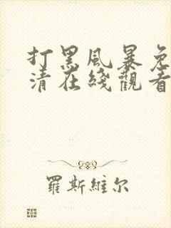 打黑风暴免费高清在线观看电视剧