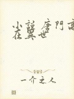 小说 唐门高手在异世