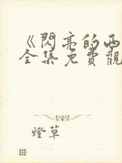 《闪亮的西瓜》全集免费观看