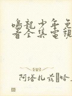 鸣龙少年免费观看全集电视剧高清封面