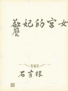 敬妃的宫女叫什么