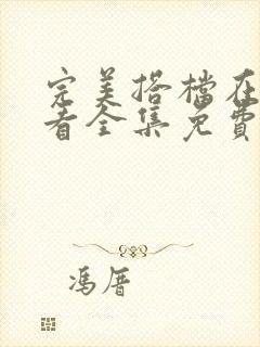 完美搭档在线观看全集免费播放高清