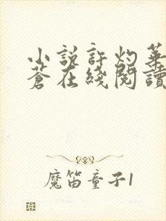 小说许灼华祁赫苍在线阅读