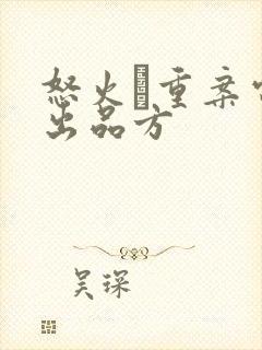 怒火·重案电影出品方