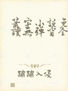 萧宇小说免费阅读无弹窗全文