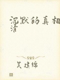 沉默的真相 高清