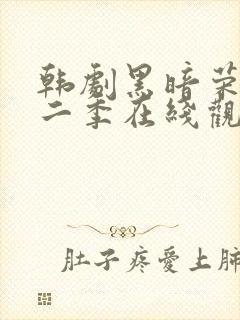 韩剧黑暗荣耀第二季在线观看