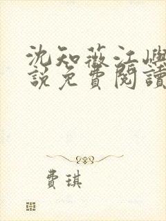 沈知薇江屿白小说免费阅读最新章节封面