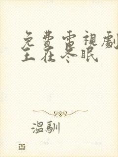 免费电视剧嘘国王在冬眠封面