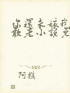 你还未嫁我怎么敢老小说免费阅读封面