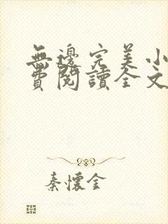 无边完美小说免费阅读全文最新章节封面