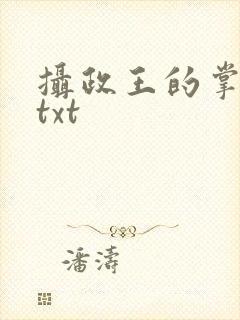 摄政王的掌中娇txt