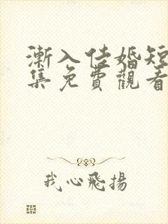 渐入佳婚短剧全集免费观看封面