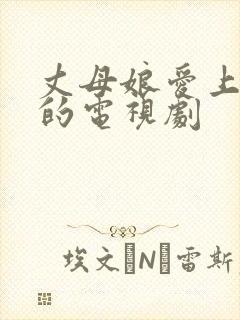 丈母娘爱上女婿的电视剧