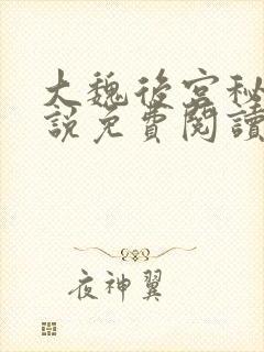 大魏后宫秘史小说免费阅读全文