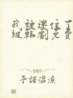 我被迷住了,超级韩剧免费观看全集封面