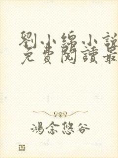 刘小绵小说全文免费阅读最新章节列封面