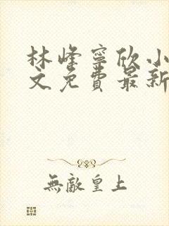 林峰宁欣小说全文免费最新