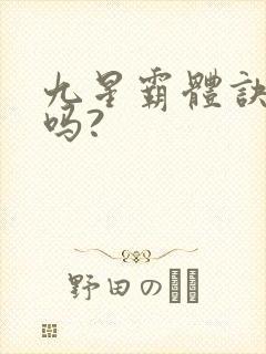 九星霸体诀好看吗?