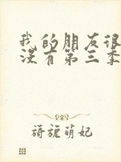 我的朋友很少有没有第三季