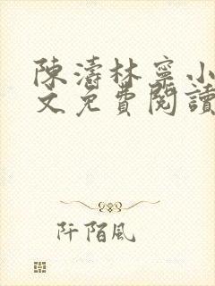 陈涛林宁小说全文免费阅读无弹窗